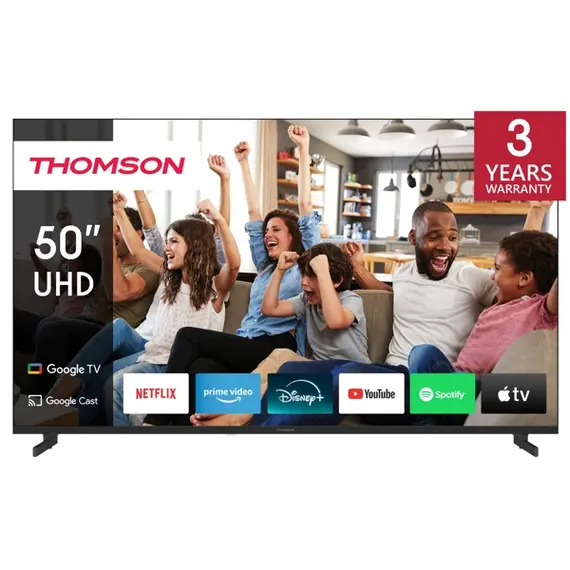 ტელევიზორი Thomson 50UG4S14 LED, 50", 4K UHD, Smart TV, HDMI, USB, LAN, WIFI, BT, Black - TechMall.geტელევიზორი Thomson 50UG4S14 LED, 50", 4K UHD, Smart TV, HDMI, USB, LAN, WIFI, BT, Black - TechMall.ge ,ტელევიზორი Thomson 50UG4S14 LED, 50", 4K UHD, Smart TV, HDMI, USB, LAN, WIFI, BT, Black - TechMall.ge