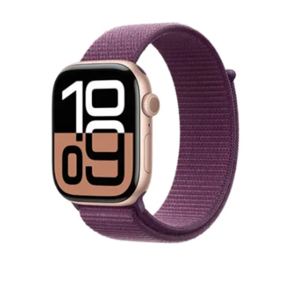 სმარტ საათი Apple Watch Series 10 GPS 42mm Rose Gold Aluminum Case With Plum Sport Band MWWK3 - TechMall.geსმარტ საათი Apple Watch Series 10 GPS 42mm Rose Gold Aluminum Case With Plum Sport Band MWWK3 - TechMall.ge ,სმარტ საათი Apple Watch Series 10 GPS 42mm Rose Gold Aluminum Case With Plum Sport Band MWWK3 - TechMall.ge