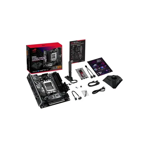 დედა დაფა Asus 90MB1IW0-M0EAY0 ROG STRIX X870-I GAMING WIFI, AM5, DDR5, 96GB, 4 image - TechMall.geდედა დაფა Asus 90MB1IW0-M0EAY0 ROG STRIX X870-I GAMING WIFI, AM5, DDR5, 96GB, 4 image - TechMall.ge ,დედა დაფა Asus 90MB1IW0-M0EAY0 ROG STRIX X870-I GAMING WIFI, AM5, DDR5, 96GB, 4 image - TechMall.ge