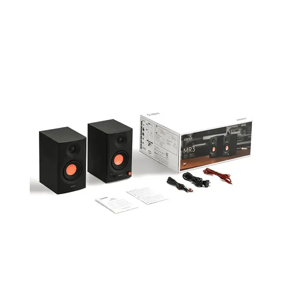 დინამიკი Edifier MR3, 36W, TRS, RCA, AUX, Bluetooth, Powered Studio Monitor Speakers, Black, 4 image - TechMall.geდინამიკი Edifier MR3, 36W, TRS, RCA, AUX, Bluetooth, Powered Studio Monitor Speakers, Black, 4 image - TechMall.ge ,დინამიკი Edifier MR3, 36W, TRS, RCA, AUX, Bluetooth, Powered Studio Monitor Speakers, Black, 4 image - TechMall.ge