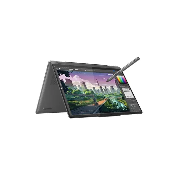 ნოუთბუქი Lenovo Yoga 7 14" OLED Touch Ryzen 5 8640HS 16GB 1TB SSD Integrated AMD Graphics Storm Grey WIN 11 HOME, 2 image - TechMall.geნოუთბუქი Lenovo Yoga 7 14" OLED Touch Ryzen 5 8640HS 16GB 1TB SSD Integrated AMD Graphics Storm Grey WIN 11 HOME, 2 image - TechMall.ge ,ნოუთბუქი Lenovo Yoga 7 14" OLED Touch Ryzen 5 8640HS 16GB 1TB SSD Integrated AMD Graphics Storm Grey WIN 11 HOME, 2 image - TechMall.ge