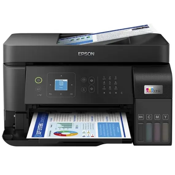 პრინტერი Epson C11CK57404 EcoTank L5590, MFP, A4, Wi-Fi, LAN, USB, Black - TechMall.geპრინტერი Epson C11CK57404 EcoTank L5590, MFP, A4, Wi-Fi, LAN, USB, Black - TechMall.ge ,პრინტერი Epson C11CK57404 EcoTank L5590, MFP, A4, Wi-Fi, LAN, USB, Black - TechMall.ge
