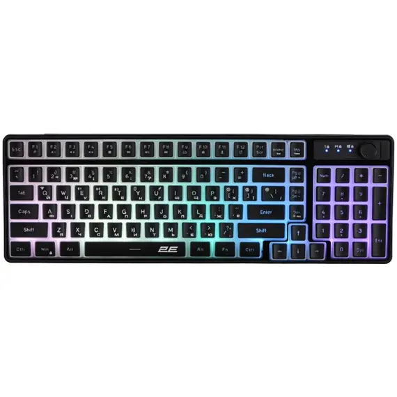 კლავიატურა 2E 2E-KG390UBK-WL, Wireless, RGB, 2.4G, Bluetooth, USB, Gaming keyboard, Black - TechMall.geკლავიატურა 2E 2E-KG390UBK-WL, Wireless, RGB, 2.4G, Bluetooth, USB, Gaming keyboard, Black - TechMall.ge ,კლავიატურა 2E 2E-KG390UBK-WL, Wireless, RGB, 2.4G, Bluetooth, USB, Gaming keyboard, Black - TechMall.ge