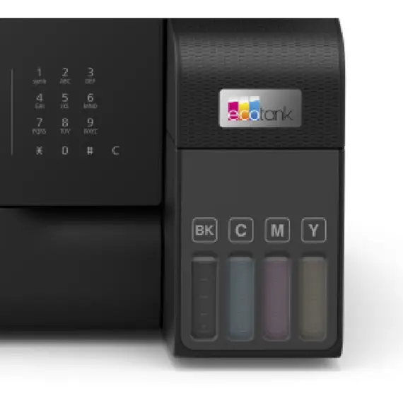 პრინტერი Epson C11CK57404 EcoTank L5590, MFP, A4, Wi-Fi, LAN, USB, Black, 6 image - TechMall.geპრინტერი Epson C11CK57404 EcoTank L5590, MFP, A4, Wi-Fi, LAN, USB, Black, 6 image - TechMall.ge ,პრინტერი Epson C11CK57404 EcoTank L5590, MFP, A4, Wi-Fi, LAN, USB, Black, 6 image - TechMall.ge