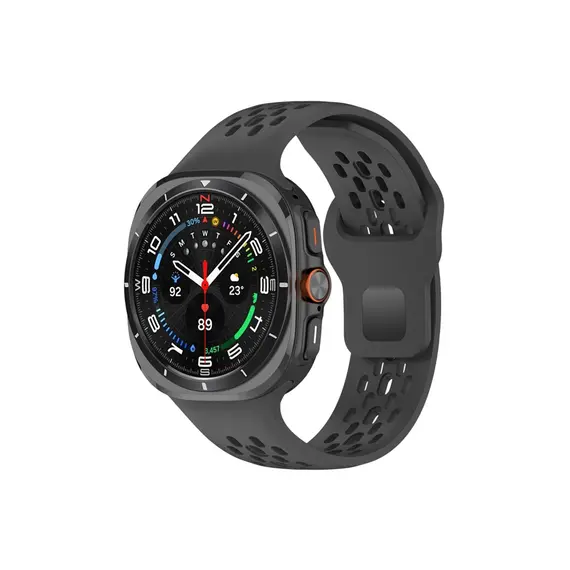 სმარტ საათის სამაჯური TVC Samsung Galaxy Watch Ultra 47mm Fluororubber Watch Band Multiple Holes Breathable Strap - Black - TechMall.geსმარტ საათის სამაჯური TVC Samsung Galaxy Watch Ultra 47mm Fluororubber Watch Band Multiple Holes Breathable Strap - Black - TechMall.ge ,სმარტ საათის სამაჯური TVC Samsung Galaxy Watch Ultra 47mm Fluororubber Watch Band Multiple Holes Breathable Strap - Black - TechMall.ge