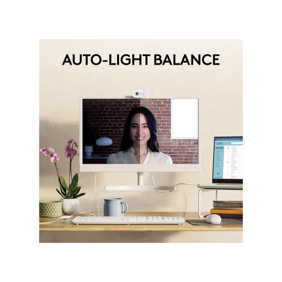 ვებკამერა Logitech Brio 100 Full HD Webcam - Off-White (L960-001617), 6 image - TechMall.geვებკამერა Logitech Brio 100 Full HD Webcam - Off-White (L960-001617), 6 image - TechMall.ge ,ვებკამერა Logitech Brio 100 Full HD Webcam - Off-White (L960-001617), 6 image - TechMall.ge