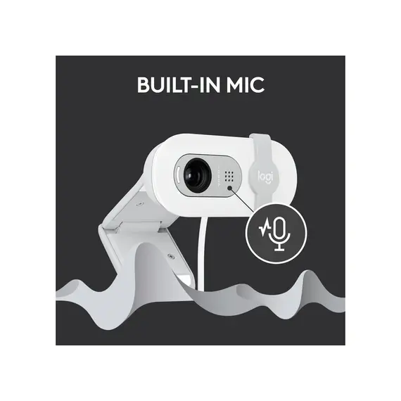 ვებკამერა Logitech Brio 100 Full HD Webcam - Off-White (L960-001617), 2 image - TechMall.geვებკამერა Logitech Brio 100 Full HD Webcam - Off-White (L960-001617), 2 image - TechMall.ge ,ვებკამერა Logitech Brio 100 Full HD Webcam - Off-White (L960-001617), 2 image - TechMall.ge