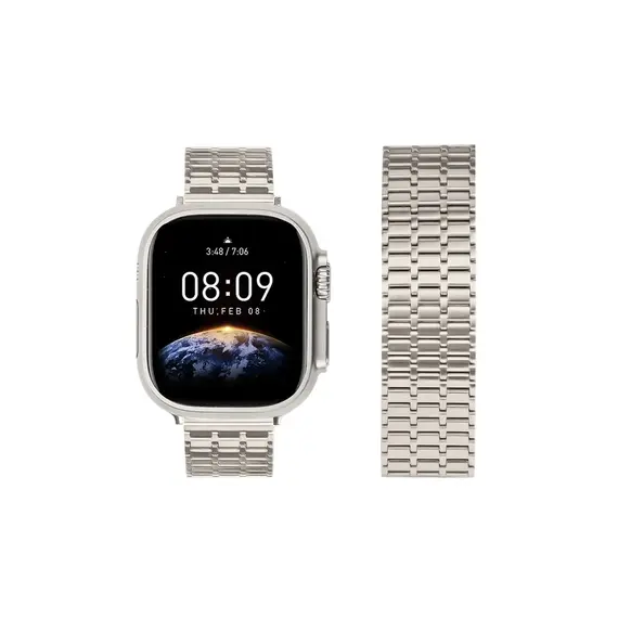 სმარტ საათის სამაჯური TVC LEMONDA Magnetic Strap For Apple Watch Series 10 Ultra 9 8 7 SE 6 5 4 3 2 1 46mm 49mm 45mm 44mm 42mm Metal Watch Band - Starlight, 2 image - TechMall.geსმარტ საათის სამაჯური TVC LEMONDA Magnetic Strap For Apple Watch Series 10 Ultra 9 8 7 SE 6 5 4 3 2 1 46mm 49mm 45mm 44mm 42mm Metal Watch Band - Starlight, 2 image - TechMall.ge ,სმარტ საათის სამაჯური TVC LEMONDA Magnetic Strap For Apple Watch Series 10 Ultra 9 8 7 SE 6 5 4 3 2 1 46mm 49mm 45mm 44mm 42mm Metal Watch Band - Starlight, 2 image - TechMall.ge