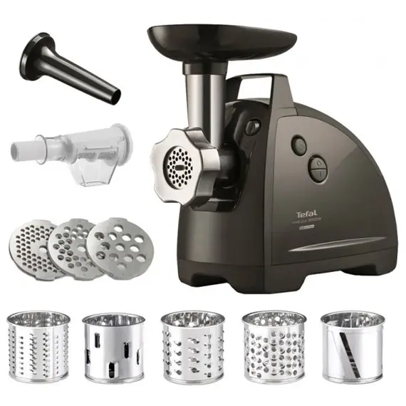 ხორცსაკეპი Tefal NE685838, 2000W, Meat Grinder, Black, 4 image - TechMall.geხორცსაკეპი Tefal NE685838, 2000W, Meat Grinder, Black, 4 image - TechMall.ge ,ხორცსაკეპი Tefal NE685838, 2000W, Meat Grinder, Black, 4 image - TechMall.ge