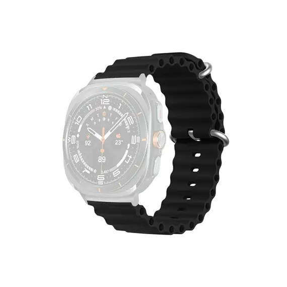სმარტ საათის სამაჯური TVC Samsung Galaxy Watch Ultra 47mm Wavy Design Double Buckle Silicone Watch Band - Black, 2 image - TechMall.geსმარტ საათის სამაჯური TVC Samsung Galaxy Watch Ultra 47mm Wavy Design Double Buckle Silicone Watch Band - Black, 2 image - TechMall.ge ,სმარტ საათის სამაჯური TVC Samsung Galaxy Watch Ultra 47mm Wavy Design Double Buckle Silicone Watch Band - Black, 2 image - TechMall.ge