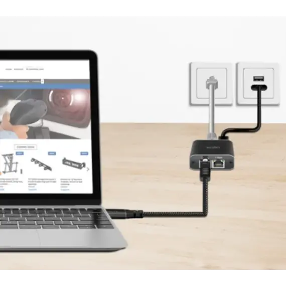 კაბელი Logilink CU0412 USB-C 3.2 to RJ45 (CAT6) Ethernet Cable Adapter 2m, 4 image - TechMall.geკაბელი Logilink CU0412 USB-C 3.2 to RJ45 (CAT6) Ethernet Cable Adapter 2m, 4 image - TechMall.ge ,კაბელი Logilink CU0412 USB-C 3.2 to RJ45 (CAT6) Ethernet Cable Adapter 2m, 4 image - TechMall.ge