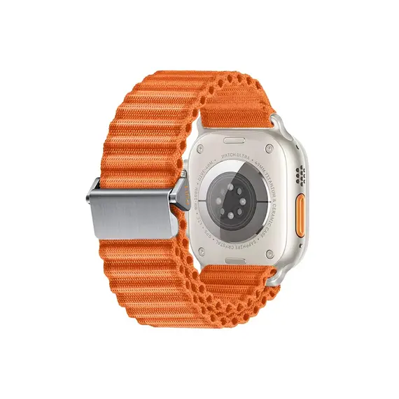 სმარტ საათის სამაჯური TVC Apple Watch Series 10 42mm / 9 8 7 41mm / SE (2023) SE (2022) SE 6 5 4 40mm / 3 2 1 38mm Wavy Texture Nylon Strap - Orange, 2 image - TechMall.geსმარტ საათის სამაჯური TVC Apple Watch Series 10 42mm / 9 8 7 41mm / SE (2023) SE (2022) SE 6 5 4 40mm / 3 2 1 38mm Wavy Texture Nylon Strap - Orange, 2 image - TechMall.ge ,სმარტ საათის სამაჯური TVC Apple Watch Series 10 42mm / 9 8 7 41mm / SE (2023) SE (2022) SE 6 5 4 40mm / 3 2 1 38mm Wavy Texture Nylon Strap - Orange, 2 image - TechMall.ge