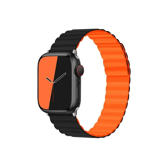სმარტ საათის სამაჯური TVC KALEBOL Magnetic Watch Band for Apple Watch Series 10 9 8 7 SE 6 5 4 3 2 1 42mm 41mm 40mm 38mm Silicone Adjustable Strap - Black Orange - TechMall.geსმარტ საათის სამაჯური TVC KALEBOL Magnetic Watch Band for Apple Watch Series 10 9 8 7 SE 6 5 4 3 2 1 42mm 41mm 40mm 38mm Silicone Adjustable Strap - Black Orange - TechMall.ge ,სმარტ საათის სამაჯური TVC KALEBOL Magnetic Watch Band for Apple Watch Series 10 9 8 7 SE 6 5 4 3 2 1 42mm 41mm 40mm 38mm Silicone Adjustable Strap - Black Orange - TechMall.ge