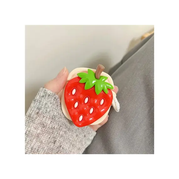 ყურსასმენის ქეისი Silicone Case For AirPods 2nd gen - Strawberry, 2 image - TechMall.geყურსასმენის ქეისი Silicone Case For AirPods 2nd gen - Strawberry, 2 image - TechMall.ge ,ყურსასმენის ქეისი Silicone Case For AirPods 2nd gen - Strawberry, 2 image - TechMall.ge