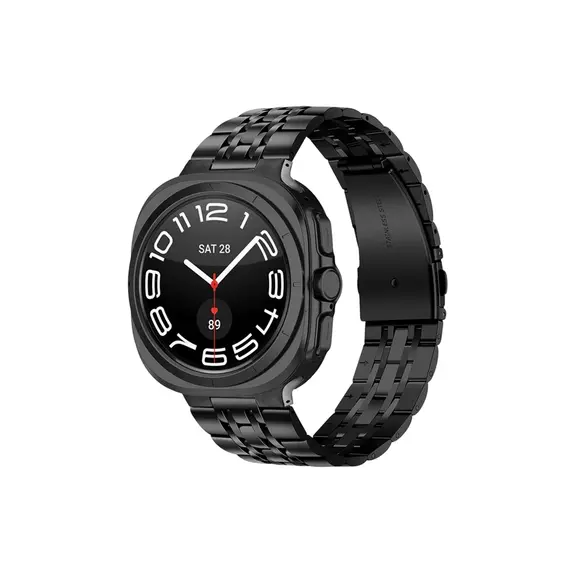 სმარტ საათის სამაჯური TVC Samsung Galaxy Watch Ultra 47mm Band Stainless Steel 7-Bead Slim Watch Strap Bracelet - Black - TechMall.geსმარტ საათის სამაჯური TVC Samsung Galaxy Watch Ultra 47mm Band Stainless Steel 7-Bead Slim Watch Strap Bracelet - Black - TechMall.ge ,სმარტ საათის სამაჯური TVC Samsung Galaxy Watch Ultra 47mm Band Stainless Steel 7-Bead Slim Watch Strap Bracelet - Black - TechMall.ge