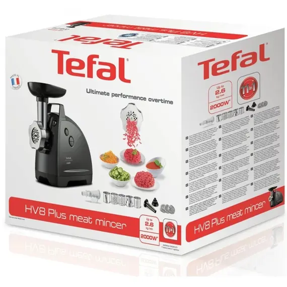 ხორცსაკეპი Tefal NE685838, 2000W, Meat Grinder, Black, 6 image - TechMall.geხორცსაკეპი Tefal NE685838, 2000W, Meat Grinder, Black, 6 image - TechMall.ge ,ხორცსაკეპი Tefal NE685838, 2000W, Meat Grinder, Black, 6 image - TechMall.ge