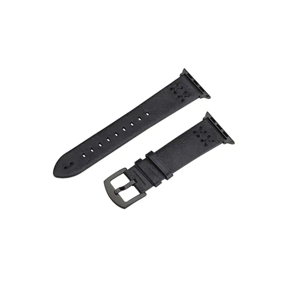 სმარტ საათის სამაჯური TVC Watch Strap for Apple Watch Series 10 9 8 7 SE 6 5 4 3 2 1 42mm 41mm 40mm 38mm Hand Stitched Lines Genuine Cow Leather Band - Black - TechMall.geსმარტ საათის სამაჯური TVC Watch Strap for Apple Watch Series 10 9 8 7 SE 6 5 4 3 2 1 42mm 41mm 40mm 38mm Hand Stitched Lines Genuine Cow Leather Band - Black - TechMall.ge ,სმარტ საათის სამაჯური TVC Watch Strap for Apple Watch Series 10 9 8 7 SE 6 5 4 3 2 1 42mm 41mm 40mm 38mm Hand Stitched Lines Genuine Cow Leather Band - Black - TechMall.ge