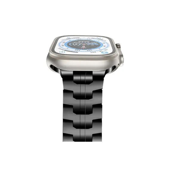 სმარტ საათის სამაჯური TVC Watch Strap for Apple Watch 10 46mm / Ultra 2 / Ultra 49mm / 9 8 7 45mm / SE (2023) SE (2022) SE 6 5 4 44mm / 3 2 1 42mm Stainless Steel Band - Black, 4 image - TechMall.geსმარტ საათის სამაჯური TVC Watch Strap for Apple Watch 10 46mm / Ultra 2 / Ultra 49mm / 9 8 7 45mm / SE (2023) SE (2022) SE 6 5 4 44mm / 3 2 1 42mm Stainless Steel Band - Black, 4 image - TechMall.ge ,სმარტ საათის სამაჯური TVC Watch Strap for Apple Watch 10 46mm / Ultra 2 / Ultra 49mm / 9 8 7 45mm / SE (2023) SE (2022) SE 6 5 4 44mm / 3 2 1 42mm Stainless Steel Band - Black, 4 image - TechMall.ge