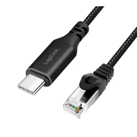 კაბელი Logilink CU0412 USB-C 3.2 to RJ45 (CAT6) Ethernet Cable Adapter 2m - TechMall.geკაბელი Logilink CU0412 USB-C 3.2 to RJ45 (CAT6) Ethernet Cable Adapter 2m - TechMall.ge ,კაბელი Logilink CU0412 USB-C 3.2 to RJ45 (CAT6) Ethernet Cable Adapter 2m - TechMall.ge