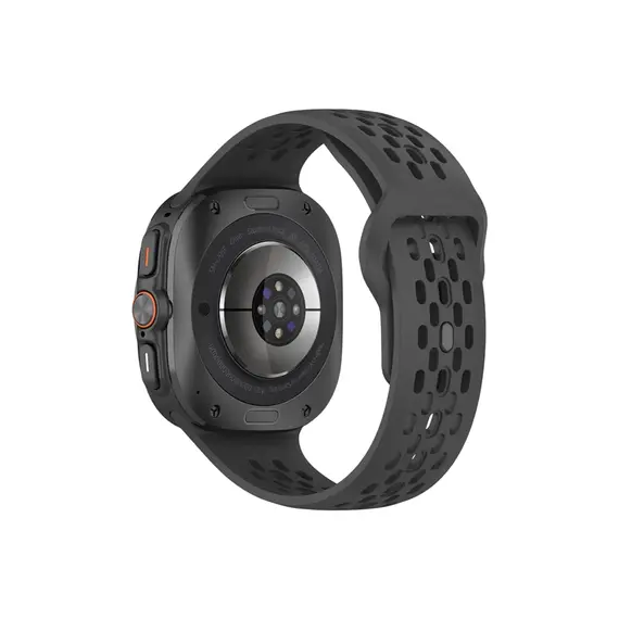 სმარტ საათის სამაჯური TVC Samsung Galaxy Watch Ultra 47mm Fluororubber Watch Band Multiple Holes Breathable Strap - Black, 4 image - TechMall.geსმარტ საათის სამაჯური TVC Samsung Galaxy Watch Ultra 47mm Fluororubber Watch Band Multiple Holes Breathable Strap - Black, 4 image - TechMall.ge ,სმარტ საათის სამაჯური TVC Samsung Galaxy Watch Ultra 47mm Fluororubber Watch Band Multiple Holes Breathable Strap - Black, 4 image - TechMall.ge