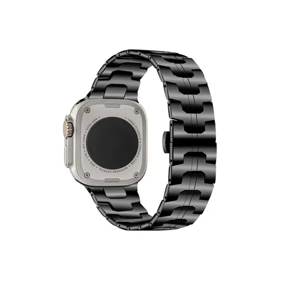 სმარტ საათის სამაჯური TVC Watch Strap for Apple Watch 10 46mm / Ultra 2 / Ultra 49mm / 9 8 7 45mm / SE (2023) SE (2022) SE 6 5 4 44mm / 3 2 1 42mm Stainless Steel Band - Black, 3 image - TechMall.geსმარტ საათის სამაჯური TVC Watch Strap for Apple Watch 10 46mm / Ultra 2 / Ultra 49mm / 9 8 7 45mm / SE (2023) SE (2022) SE 6 5 4 44mm / 3 2 1 42mm Stainless Steel Band - Black, 3 image - TechMall.ge ,სმარტ საათის სამაჯური TVC Watch Strap for Apple Watch 10 46mm / Ultra 2 / Ultra 49mm / 9 8 7 45mm / SE (2023) SE (2022) SE 6 5 4 44mm / 3 2 1 42mm Stainless Steel Band - Black, 3 image - TechMall.ge