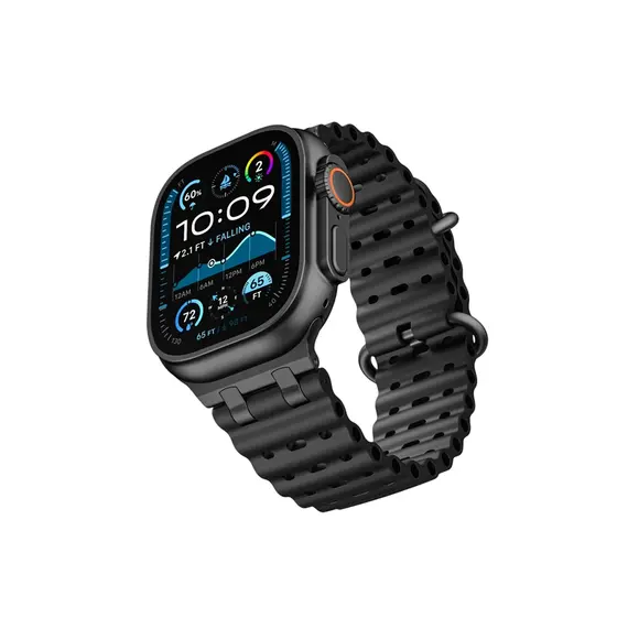 სმარტ საათის სამაჯური TVC Ocean Watch Strap for Apple Watch Series 10 Ultra 9 8 7 SE 6 5 4 3 2 1 46mm 49mm 45mm 44mm 42mm Silicone Band - Black Buckle, 2 image - TechMall.geსმარტ საათის სამაჯური TVC Ocean Watch Strap for Apple Watch Series 10 Ultra 9 8 7 SE 6 5 4 3 2 1 46mm 49mm 45mm 44mm 42mm Silicone Band - Black Buckle, 2 image - TechMall.ge ,სმარტ საათის სამაჯური TVC Ocean Watch Strap for Apple Watch Series 10 Ultra 9 8 7 SE 6 5 4 3 2 1 46mm 49mm 45mm 44mm 42mm Silicone Band - Black Buckle, 2 image - TechMall.ge