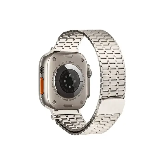 სმარტ საათის სამაჯური TVC LEMONDA Magnetic Strap For Apple Watch Series 10 Ultra 9 8 7 SE 6 5 4 3 2 1 46mm 49mm 45mm 44mm 42mm Metal Watch Band - Starlight, 3 image - TechMall.geსმარტ საათის სამაჯური TVC LEMONDA Magnetic Strap For Apple Watch Series 10 Ultra 9 8 7 SE 6 5 4 3 2 1 46mm 49mm 45mm 44mm 42mm Metal Watch Band - Starlight, 3 image - TechMall.ge ,სმარტ საათის სამაჯური TVC LEMONDA Magnetic Strap For Apple Watch Series 10 Ultra 9 8 7 SE 6 5 4 3 2 1 46mm 49mm 45mm 44mm 42mm Metal Watch Band - Starlight, 3 image - TechMall.ge
