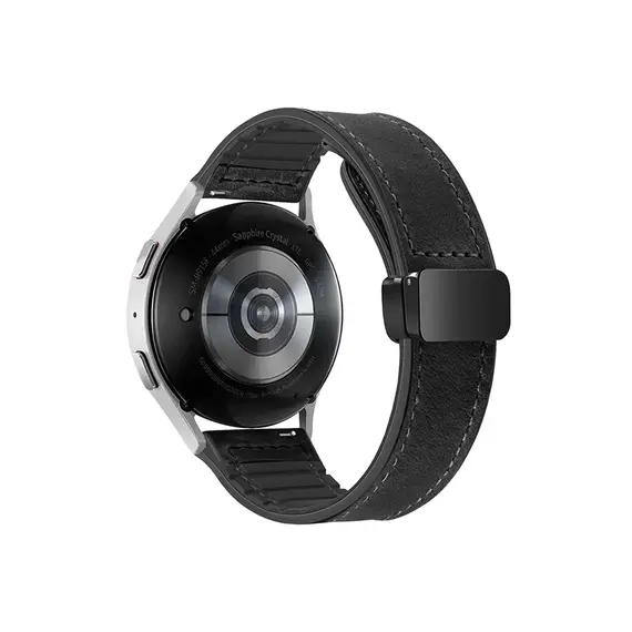 სმარტ საათის სამაჯური For Samsung Gear Sport / Huawei Watch GT 3 42mm Magnetic Genuine Cow Leather Watch Band, 20mm - Black - TechMall.geსმარტ საათის სამაჯური For Samsung Gear Sport / Huawei Watch GT 3 42mm Magnetic Genuine Cow Leather Watch Band, 20mm - Black - TechMall.ge ,სმარტ საათის სამაჯური For Samsung Gear Sport / Huawei Watch GT 3 42mm Magnetic Genuine Cow Leather Watch Band, 20mm - Black - TechMall.ge