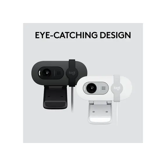 ვებკამერა Logitech Brio 100 Full HD Webcam - Off-White (L960-001617), 4 image - TechMall.geვებკამერა Logitech Brio 100 Full HD Webcam - Off-White (L960-001617), 4 image - TechMall.ge ,ვებკამერა Logitech Brio 100 Full HD Webcam - Off-White (L960-001617), 4 image - TechMall.ge