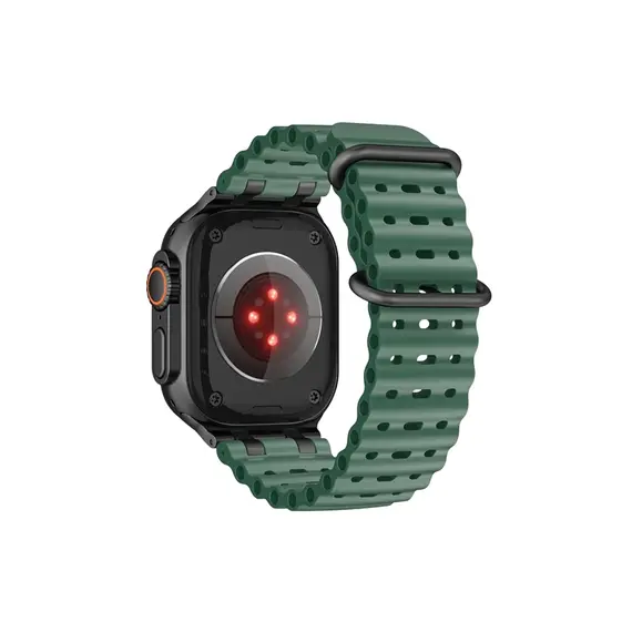 სმარტ საათის სამაჯური TVC Ocean Watch Strap for Apple Watch Series 10 Ultra 9 8 7 SE 6 5 4 3 2 1 46mm 49mm 45mm 44mm 42mm Silicone Band - Green+Black Buckle, 3 image - TechMall.geსმარტ საათის სამაჯური TVC Ocean Watch Strap for Apple Watch Series 10 Ultra 9 8 7 SE 6 5 4 3 2 1 46mm 49mm 45mm 44mm 42mm Silicone Band - Green+Black Buckle, 3 image - TechMall.ge ,სმარტ საათის სამაჯური TVC Ocean Watch Strap for Apple Watch Series 10 Ultra 9 8 7 SE 6 5 4 3 2 1 46mm 49mm 45mm 44mm 42mm Silicone Band - Green+Black Buckle, 3 image - TechMall.ge