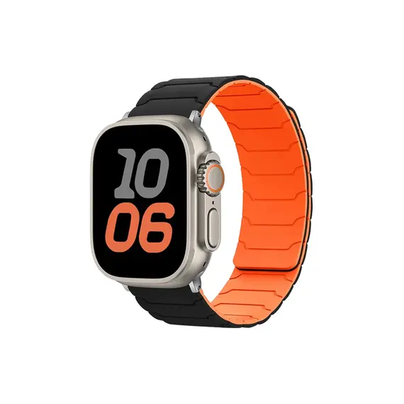 სმარტ საათის სამაჯური TVC Silicone Strap for Apple Watch Series 10 Ultra 9 8 7 SE 6 5 4 3 2 1 46mm 49mm 45mm 44mm 42mm Magnetic Band - Black+Orange - TechMall.geსმარტ საათის სამაჯური TVC Silicone Strap for Apple Watch Series 10 Ultra 9 8 7 SE 6 5 4 3 2 1 46mm 49mm 45mm 44mm 42mm Magnetic Band - Black+Orange - TechMall.ge ,სმარტ საათის სამაჯური TVC Silicone Strap for Apple Watch Series 10 Ultra 9 8 7 SE 6 5 4 3 2 1 46mm 49mm 45mm 44mm 42mm Magnetic Band - Black+Orange - TechMall.ge