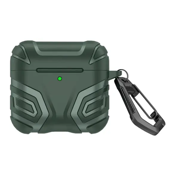 ყურსასმენის ქეისი TVC AirPods 4 Case Split Design Soft TPU Shockproof Earphone Cover with Carabiner - Blackish Green - TechMall.geყურსასმენის ქეისი TVC AirPods 4 Case Split Design Soft TPU Shockproof Earphone Cover with Carabiner - Blackish Green - TechMall.ge ,ყურსასმენის ქეისი TVC AirPods 4 Case Split Design Soft TPU Shockproof Earphone Cover with Carabiner - Blackish Green - TechMall.ge