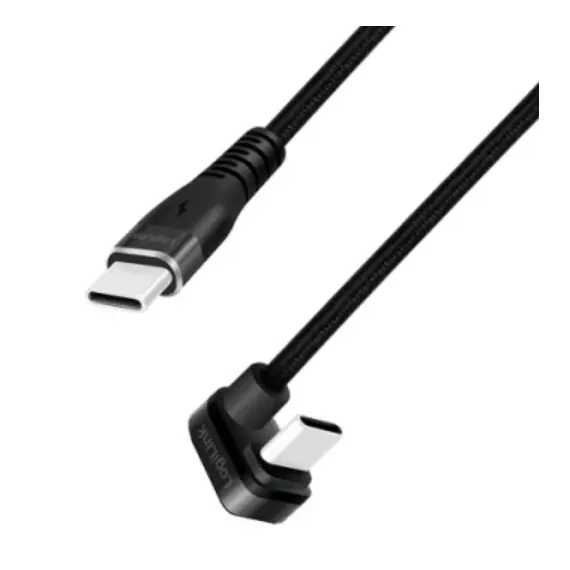 კაბელი Logilink CU0190 USB Type-C Gaming Cable with U-Shaped Plug 1m 60w, 2 image - TechMall.geკაბელი Logilink CU0190 USB Type-C Gaming Cable with U-Shaped Plug 1m 60w, 2 image - TechMall.ge ,კაბელი Logilink CU0190 USB Type-C Gaming Cable with U-Shaped Plug 1m 60w, 2 image - TechMall.ge