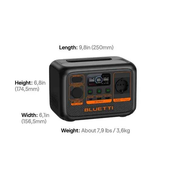 ელექტრო სადგური Bluetti AC2P, 230,4Wh, USB-C, USB-A, Power Station, Black, 6 image - TechMall.geელექტრო სადგური Bluetti AC2P, 230,4Wh, USB-C, USB-A, Power Station, Black, 6 image - TechMall.ge ,ელექტრო სადგური Bluetti AC2P, 230,4Wh, USB-C, USB-A, Power Station, Black, 6 image - TechMall.ge