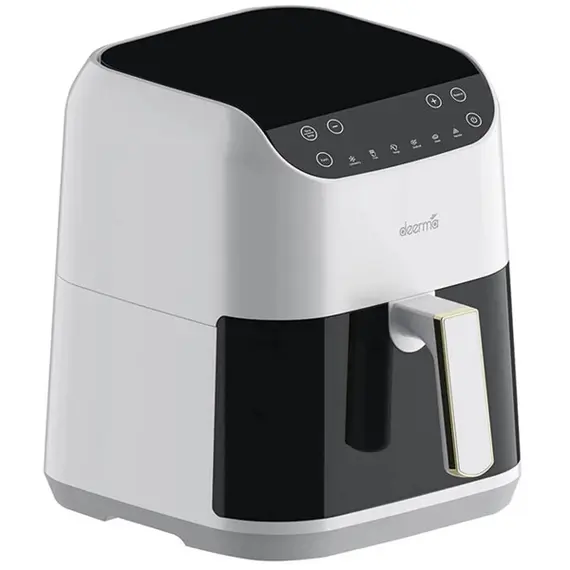აეროგრილი Deerma DEM-KZ130W, 1300W, 5.5L, Air Fryer, White/Black, 4 image - TechMall.geაეროგრილი Deerma DEM-KZ130W, 1300W, 5.5L, Air Fryer, White/Black, 4 image - TechMall.ge ,აეროგრილი Deerma DEM-KZ130W, 1300W, 5.5L, Air Fryer, White/Black, 4 image - TechMall.ge
