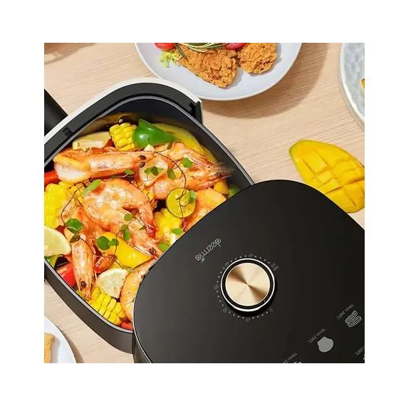 აეროგრილი Deerma DEM-KZ30W Air Fryer 3L White/Black, 3 image - TechMall.geაეროგრილი Deerma DEM-KZ30W Air Fryer 3L White/Black, 3 image - TechMall.ge ,აეროგრილი Deerma DEM-KZ30W Air Fryer 3L White/Black, 3 image - TechMall.ge