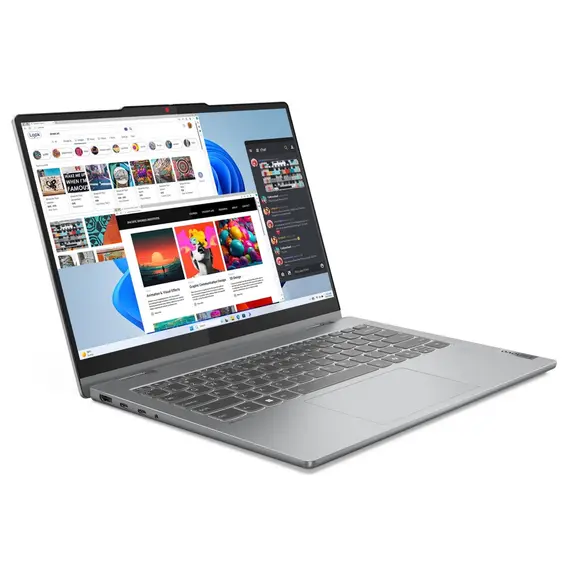 ნოუთბუქი Lenovo 83DR005DRK IdeaPad 5 2in1, 14", Ryzen 5-8645HS, 16GB, 512GB SSD, Integrated, Luna Grey, 3 image - TechMall.geნოუთბუქი Lenovo 83DR005DRK IdeaPad 5 2in1, 14", Ryzen 5-8645HS, 16GB, 512GB SSD, Integrated, Luna Grey, 3 image - TechMall.ge ,ნოუთბუქი Lenovo 83DR005DRK IdeaPad 5 2in1, 14", Ryzen 5-8645HS, 16GB, 512GB SSD, Integrated, Luna Grey, 3 image - TechMall.ge