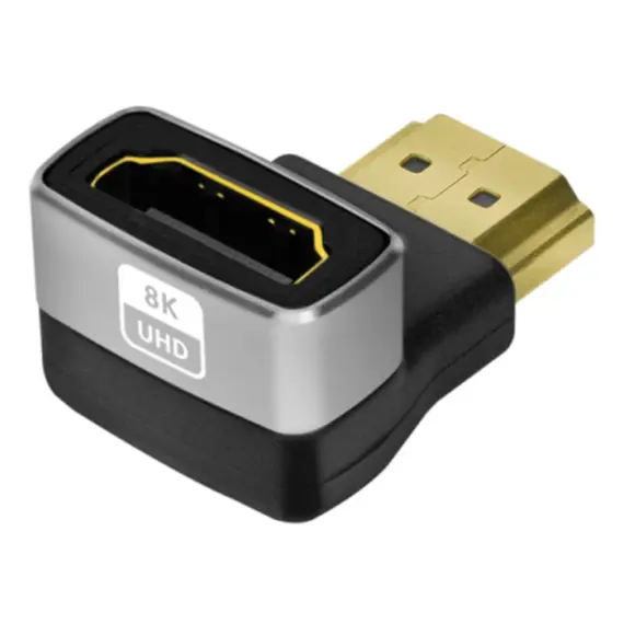 ადაპტერი Logilink AH0005A HDMI adapter A/M to A/F 90° angled 8K/60Hz Black/Grey, 2 image - TechMall.geადაპტერი Logilink AH0005A HDMI adapter A/M to A/F 90° angled 8K/60Hz Black/Grey, 2 image - TechMall.ge ,ადაპტერი Logilink AH0005A HDMI adapter A/M to A/F 90° angled 8K/60Hz Black/Grey, 2 image - TechMall.ge