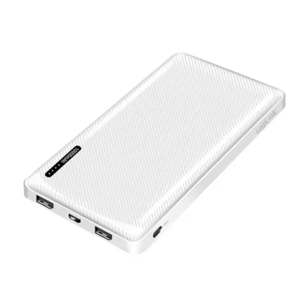 პორტატული დამტენი Logilink PA0328W Powerbank 10.000 mAh 2xUSB-A/USB-C/micro-USB with fast charging White, 3 image - TechMall.geპორტატული დამტენი Logilink PA0328W Powerbank 10.000 mAh 2xUSB-A/USB-C/micro-USB with fast charging White, 3 image - TechMall.ge ,პორტატული დამტენი Logilink PA0328W Powerbank 10.000 mAh 2xUSB-A/USB-C/micro-USB with fast charging White, 3 image - TechMall.ge