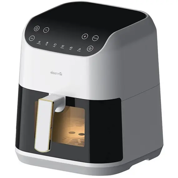 აეროგრილი Deerma DEM-KZ130W, 1300W, 5.5L, Air Fryer, White/Black - TechMall.geაეროგრილი Deerma DEM-KZ130W, 1300W, 5.5L, Air Fryer, White/Black - TechMall.ge ,აეროგრილი Deerma DEM-KZ130W, 1300W, 5.5L, Air Fryer, White/Black - TechMall.ge