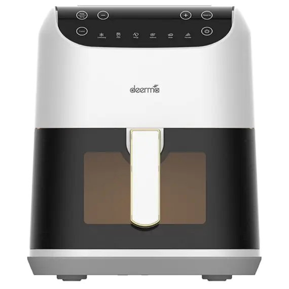 აეროგრილი Deerma DEM-KZ130W, 1300W, 5.5L, Air Fryer, White/Black, 5 image - TechMall.geაეროგრილი Deerma DEM-KZ130W, 1300W, 5.5L, Air Fryer, White/Black, 5 image - TechMall.ge ,აეროგრილი Deerma DEM-KZ130W, 1300W, 5.5L, Air Fryer, White/Black, 5 image - TechMall.ge