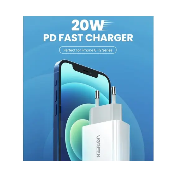 ადაპტერი UGREEN (60450) CD137 Fast Charging Port 20W, 6 image - TechMall.geადაპტერი UGREEN (60450) CD137 Fast Charging Port 20W, 6 image - TechMall.ge ,ადაპტერი UGREEN (60450) CD137 Fast Charging Port 20W, 6 image - TechMall.ge