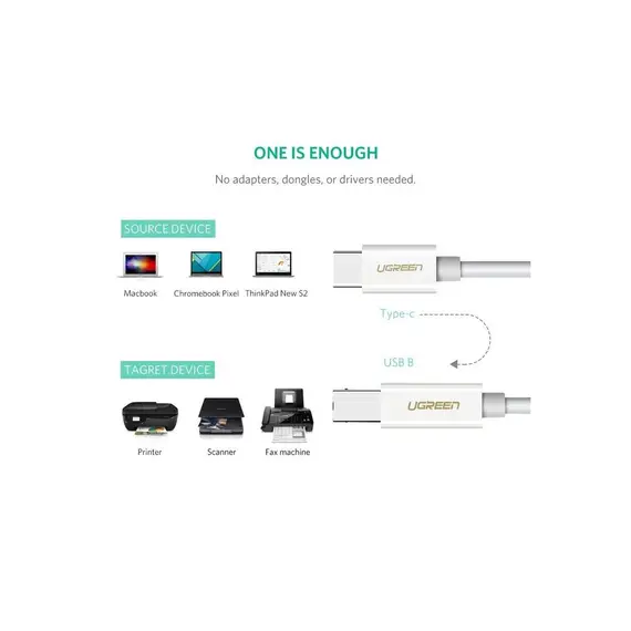 პრინტერის კაბელი UGREEN (40417) 1.5m, 3 image - TechMall.geპრინტერის კაბელი UGREEN (40417) 1.5m, 3 image - TechMall.ge ,პრინტერის კაბელი UGREEN (40417) 1.5m, 3 image - TechMall.ge