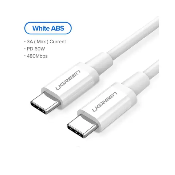 USB კაბელი UGREEN (60518) Type C Cable, 4 image - TechMall.geUSB კაბელი UGREEN (60518) Type C Cable, 4 image - TechMall.ge ,USB კაბელი UGREEN (60518) Type C Cable, 4 image - TechMall.ge