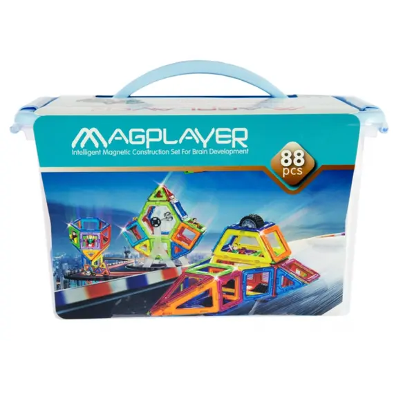 მაგნიტური კონსტრუქტორი Magplayer magnetic constructor MPT 88psc - TechMall.geმაგნიტური კონსტრუქტორი Magplayer magnetic constructor MPT 88psc - TechMall.ge ,მაგნიტური კონსტრუქტორი Magplayer magnetic constructor MPT 88psc - TechMall.ge