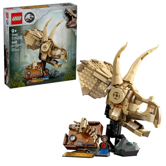 ლეგო LEGO Constructor Jurassic World Dinosaur Fossils: Triceratops Skull - TechMall.geლეგო LEGO Constructor Jurassic World Dinosaur Fossils: Triceratops Skull - TechMall.ge ,ლეგო LEGO Constructor Jurassic World Dinosaur Fossils: Triceratops Skull - TechMall.ge