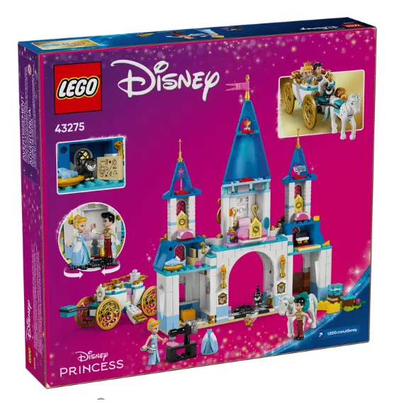ლეგო LEGO Constructor Disney Princess Cinderella's Castle & Horse Carriage, 2 image - TechMall.geლეგო LEGO Constructor Disney Princess Cinderella's Castle & Horse Carriage, 2 image - TechMall.ge ,ლეგო LEGO Constructor Disney Princess Cinderella's Castle & Horse Carriage, 2 image - TechMall.ge