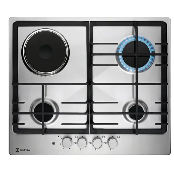 გაზქურის ზედაპირი Electrolux KGM64311X - TechMall.geგაზქურის ზედაპირი Electrolux KGM64311X - TechMall.ge ,გაზქურის ზედაპირი Electrolux KGM64311X - TechMall.ge