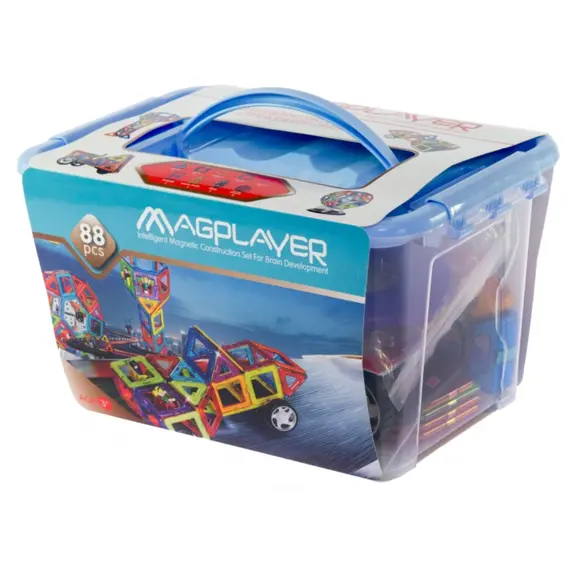 მაგნიტური კონსტრუქტორი Magplayer magnetic constructor MPT 88psc, 2 image - TechMall.geმაგნიტური კონსტრუქტორი Magplayer magnetic constructor MPT 88psc, 2 image - TechMall.ge ,მაგნიტური კონსტრუქტორი Magplayer magnetic constructor MPT 88psc, 2 image - TechMall.ge