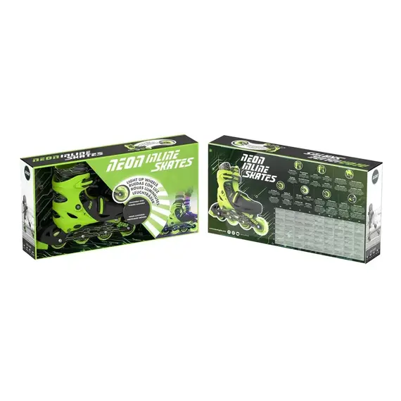 როლიკები Neon COMBO SKATES (SIZE 3-6) Green, 2 image - TechMall.geროლიკები Neon COMBO SKATES (SIZE 3-6) Green, 2 image - TechMall.ge ,როლიკები Neon COMBO SKATES (SIZE 3-6) Green, 2 image - TechMall.ge